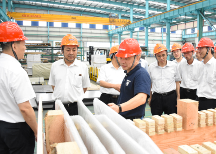 太钢集团党委书记、董事长高祥明一行来访yl23455永利集团