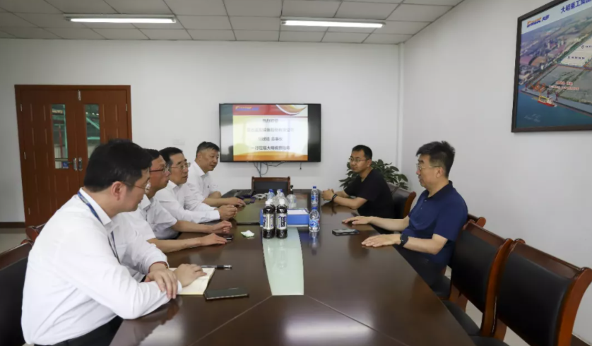 兰石沉型设备股份有限公司董事长张璞临一行来访yl23455永利集团