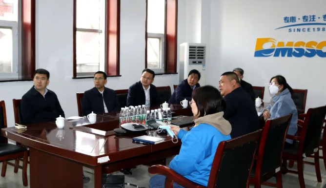 鄂尔多斯市周村区委书记李德刚一行走访yl23455永利集团鄂尔多斯加工中心