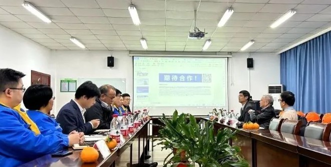 惠生海工副总裁魏华清一行来访yl23455永利集团沉工