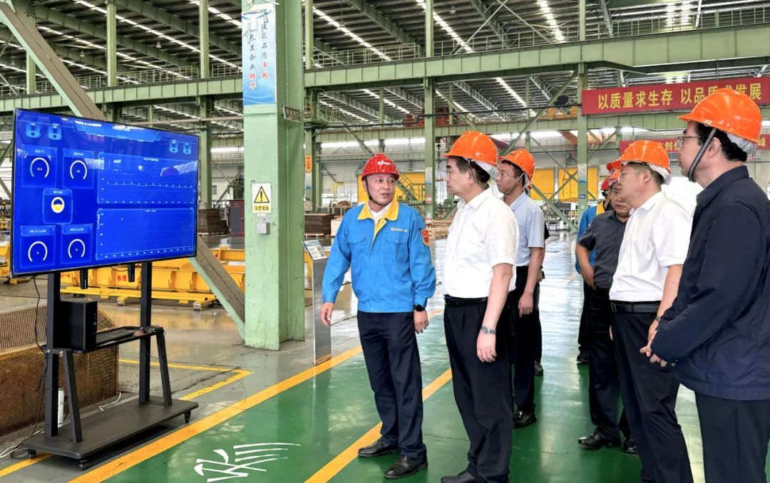 呼和浩特市委副书记、市长张新伟来访呼和浩特太钢yl23455永利集团
